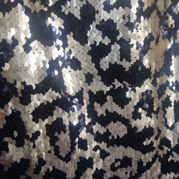 NWT Leopard-BEADed Mini-Dress~ Size: Xs - Picture 5 of 11